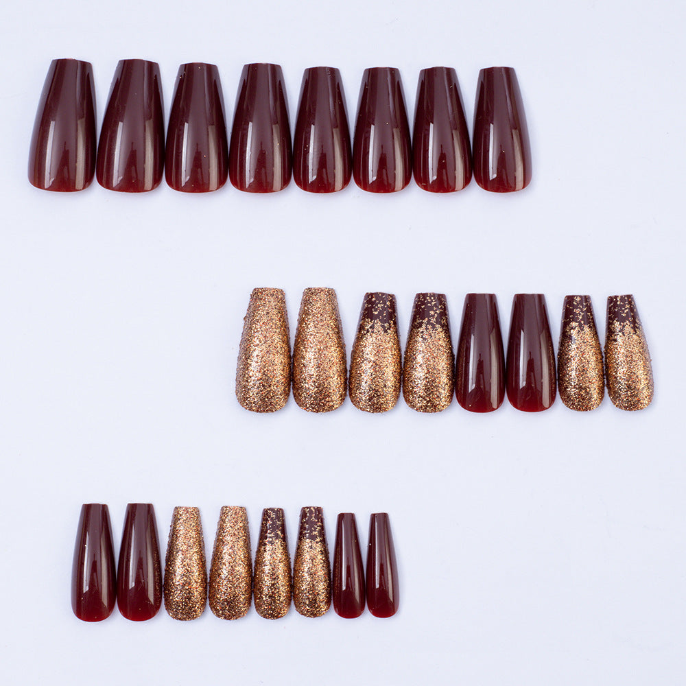 Glamorous Artificial Nail Set Kalsten