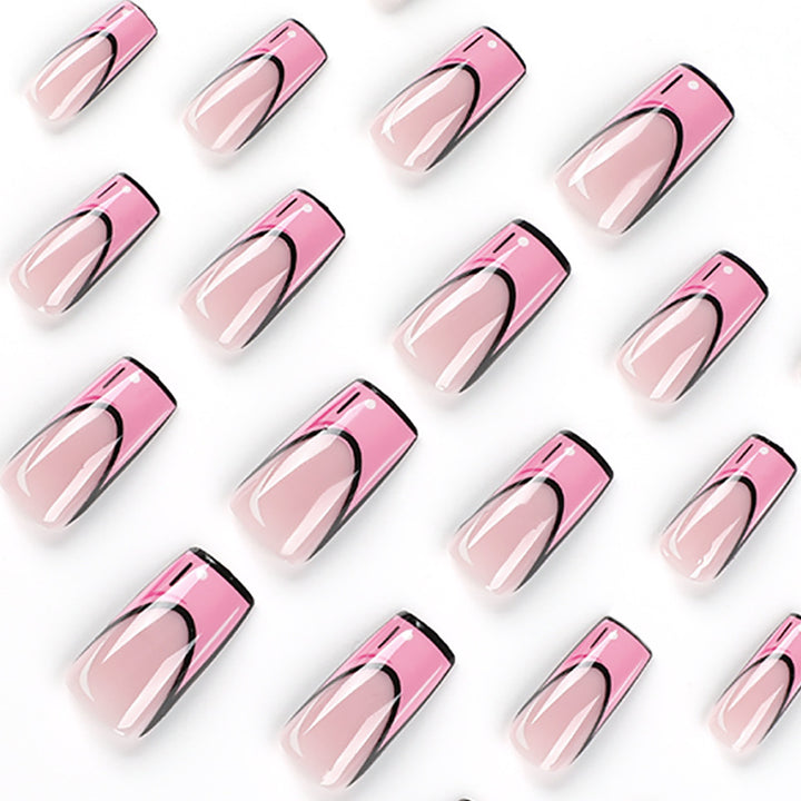 Artful Nail Extensions with Creative Design Kalsten