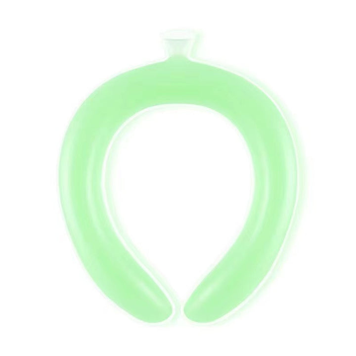 Women's flexible silicone LED neck light for hands-free reading and sports Kalsten