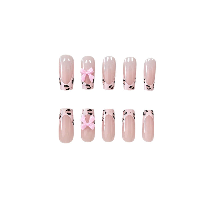 Decadent Floral Bow Nail Art Enhancements Kalsten