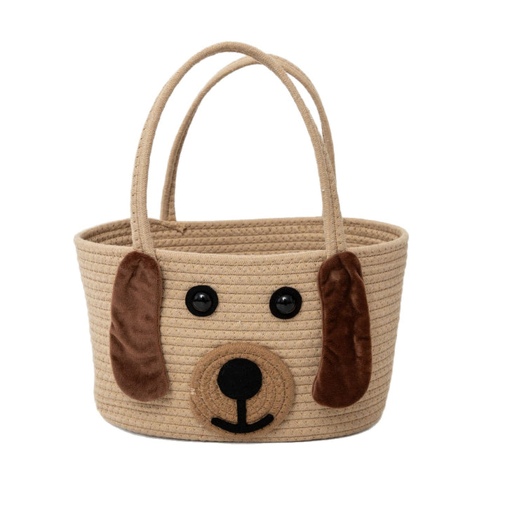 Stylish carrying basket with colorful handles Kalsten