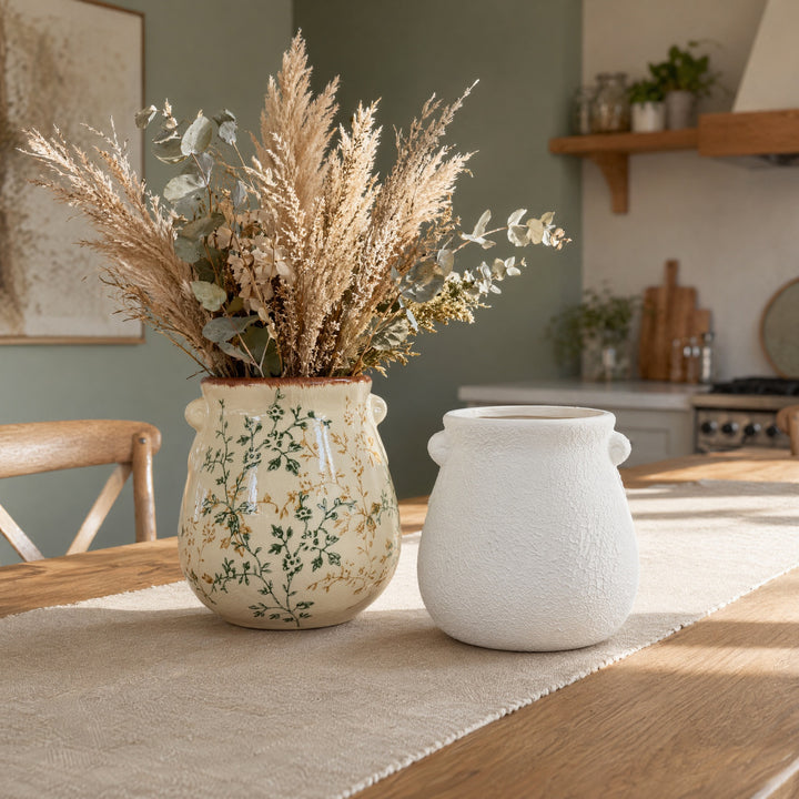 Handcrafted ceramic flower pot Kalsten