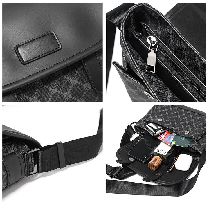 Stylish shoulder bag with multiple compartments Kalsten