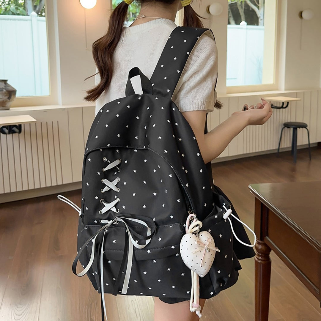 Charming Star-Embellished Backpack Kalsten