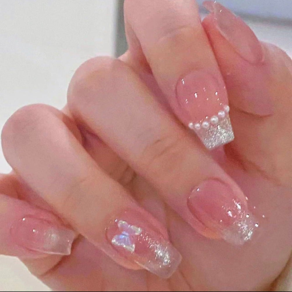 Glossy Gradient Press-On Nail Extensions Kalsten