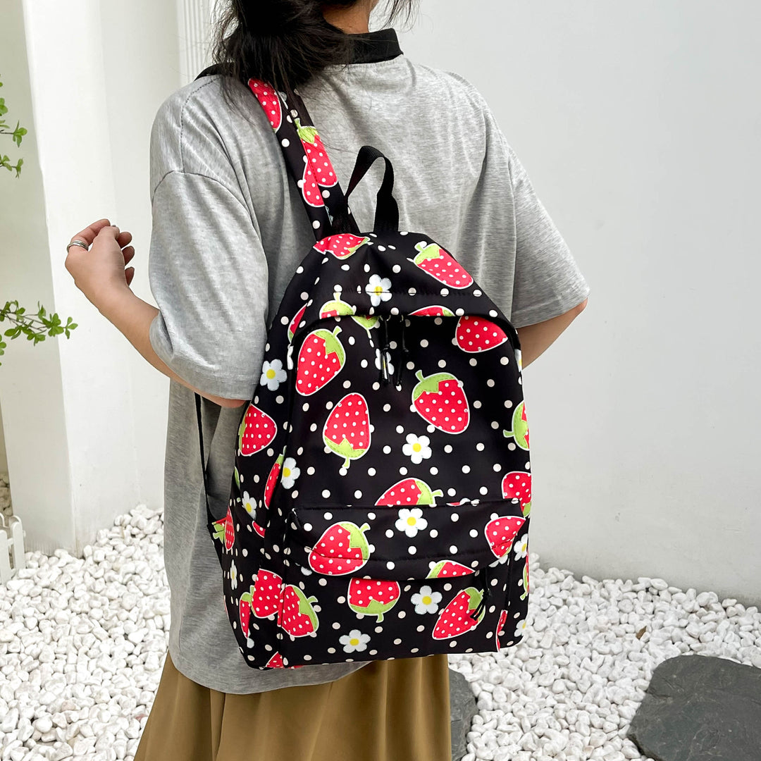 Playful Patterned Backpack Kalsten
