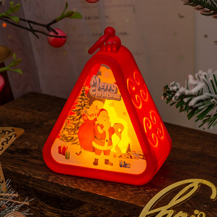 Cheerful decorative lantern
