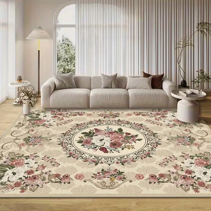 Elegant Floral Area Rug