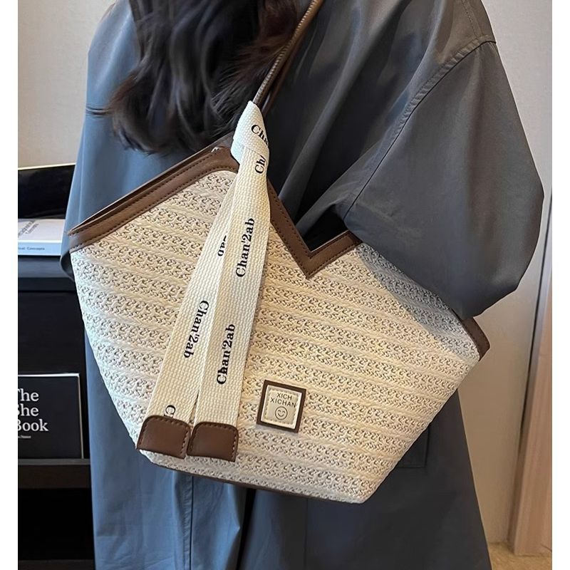 Woven Texture Shoulder Bag Kalsten
