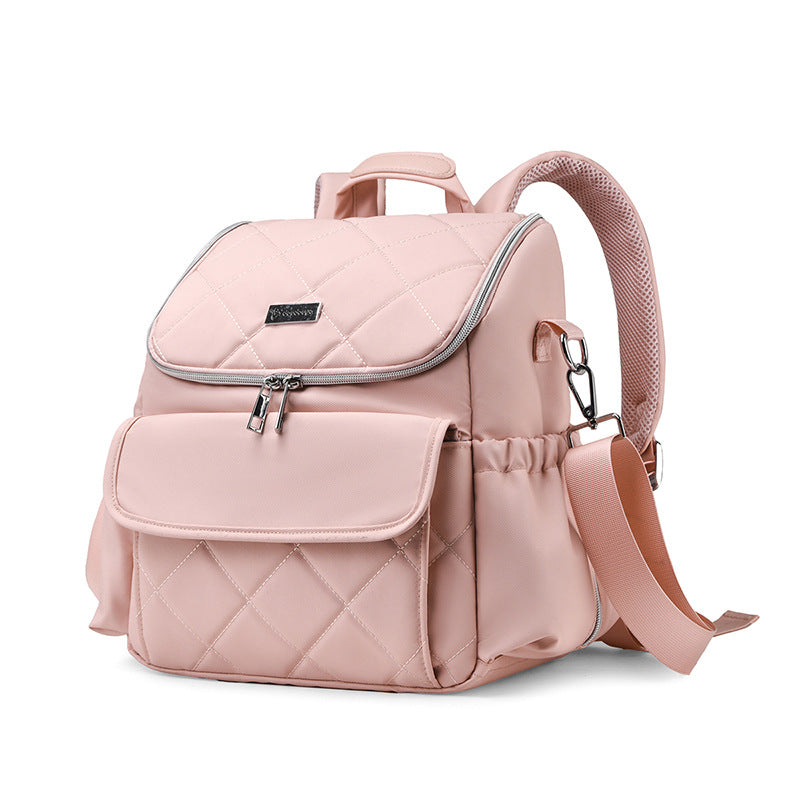 Modern Quilted Multi-Functional Backpack Kalsten