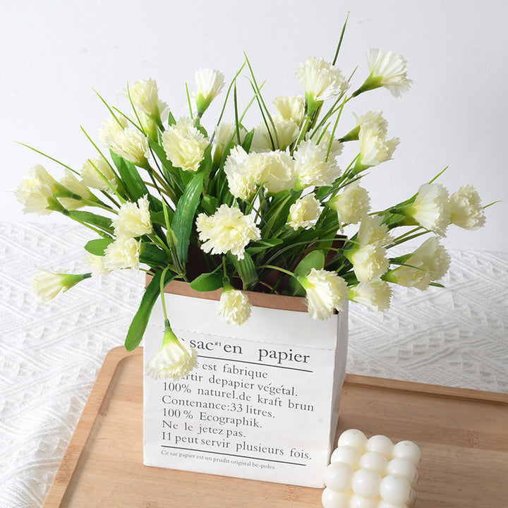 Artificial Carnation Floral Bouquet