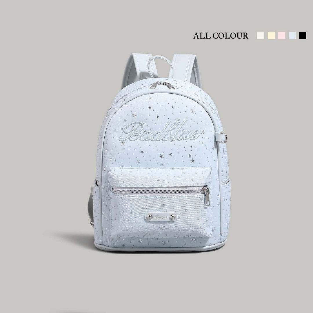 Star-Embellished Casual Backpack Kalsten