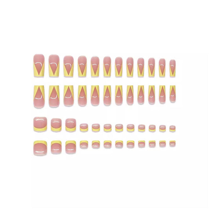 Artistic Angular Nail Art Extensions Kalsten