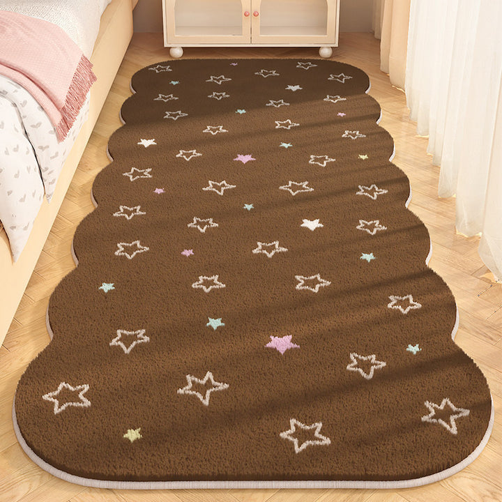 Plush Cartoon-Themed Area Mat