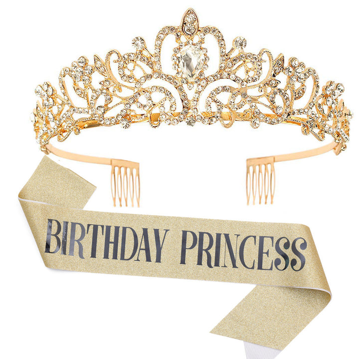 Women's Birthday Sash with Glitter Design Kalsten
