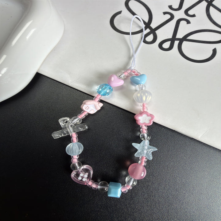 Decorative Beaded Phone Lanyard Kalsten