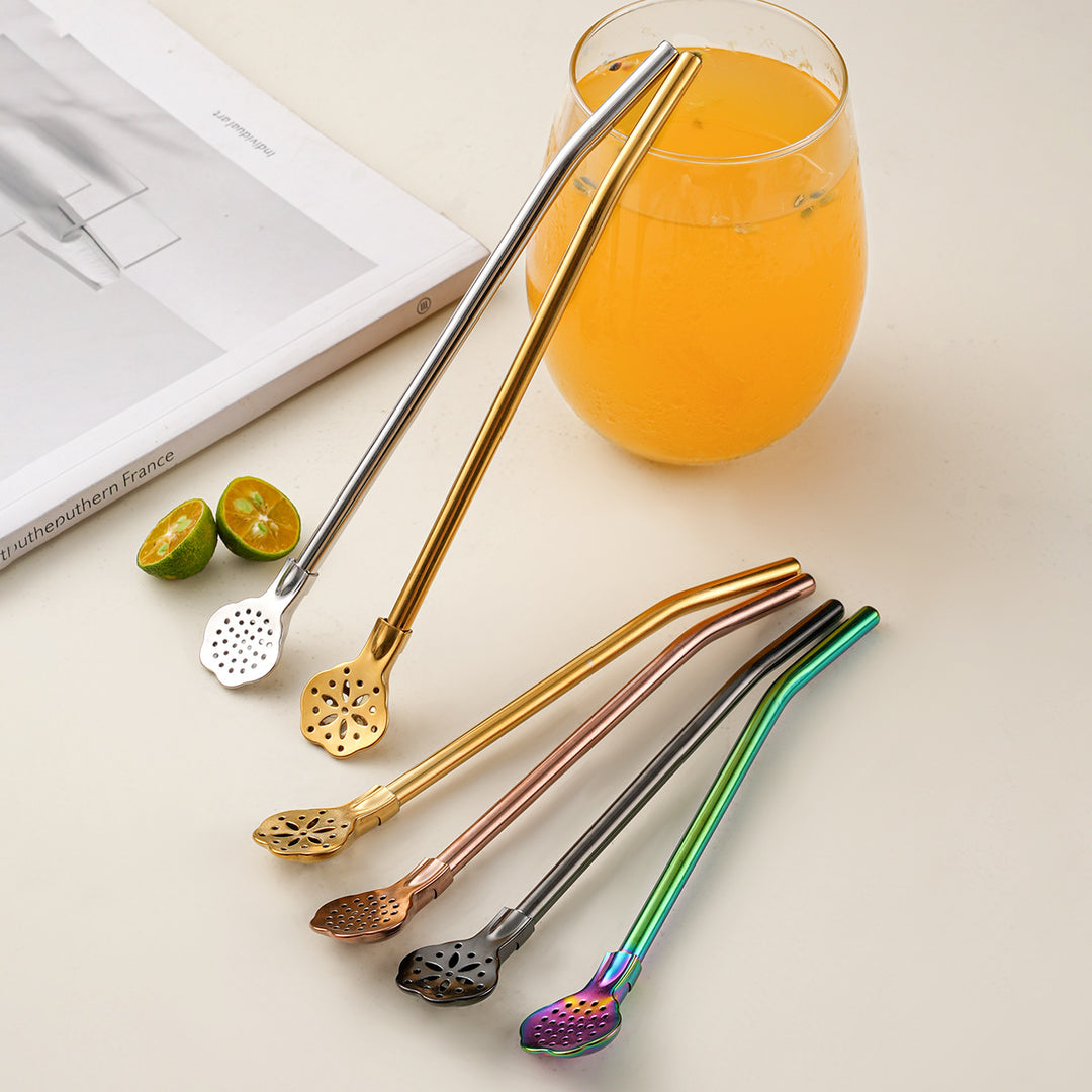 Stylish teaspoons with practical drainage holes Kalsten