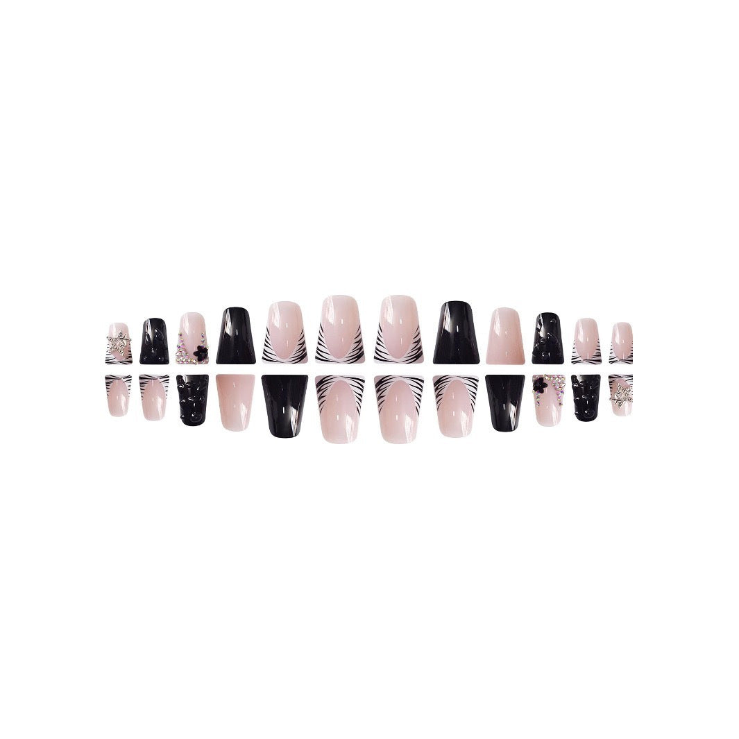 Floral Accent Nail Art Extensions Kalsten