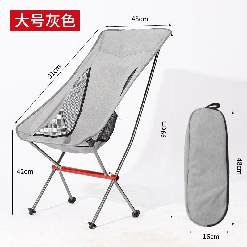 Ultralight Folding Chair With Breathable Mesh Structure Kalsten
