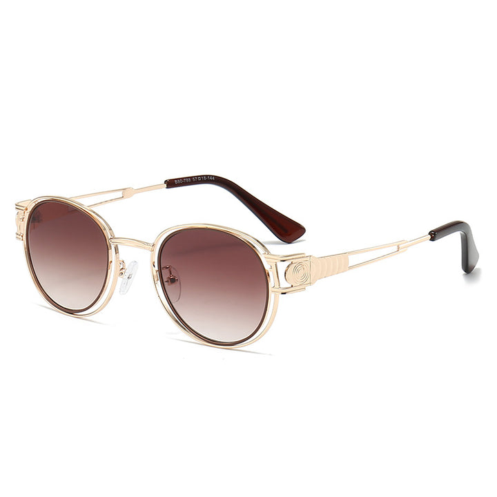 Women's sunglasses with fashionable metal frame and comfortable nose pads Kalsten