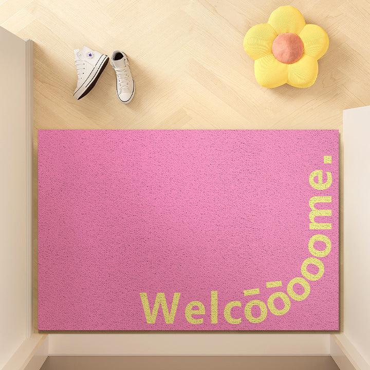 Cheerful Welcome Doormat
