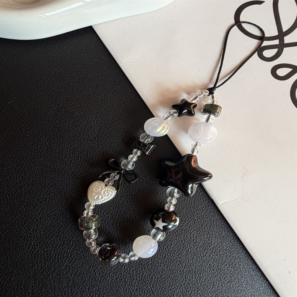 Decorative Beaded Charm Strap Kalsten