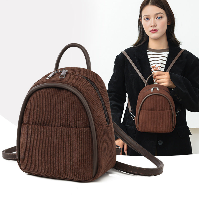Corduroy Mini Backpack Kalsten