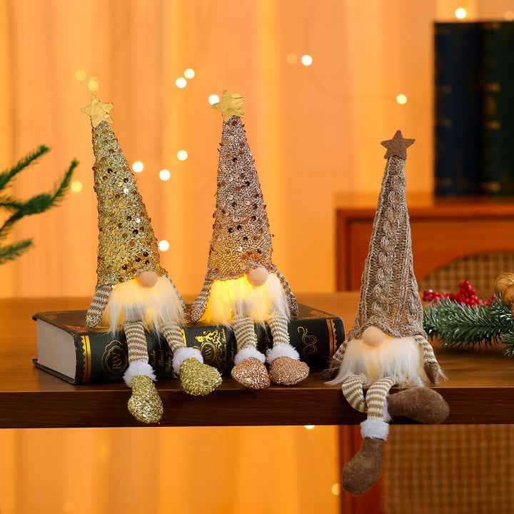 LED Light-Up Holiday Gnome Decoration Kalsten