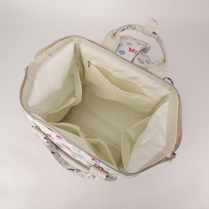Floral Print Multi-Functional Backpack Kalsten