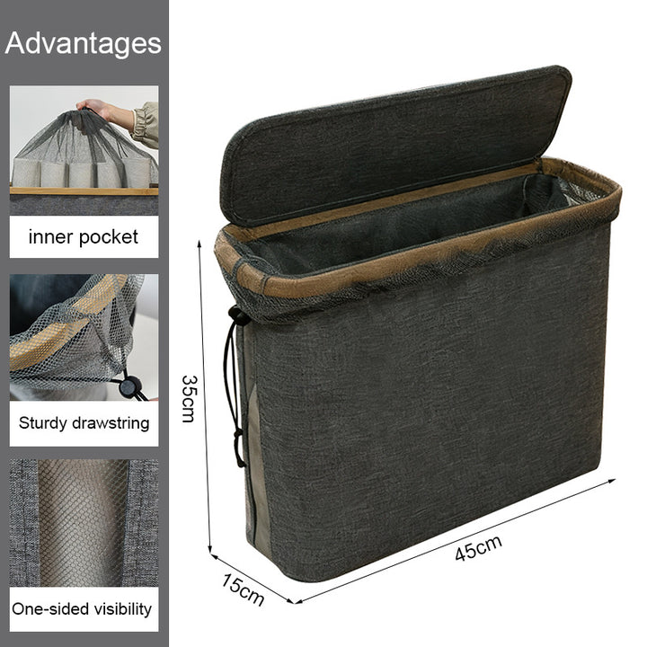 Versatile laundry separation box with removable lid and inner compartment Kalsten