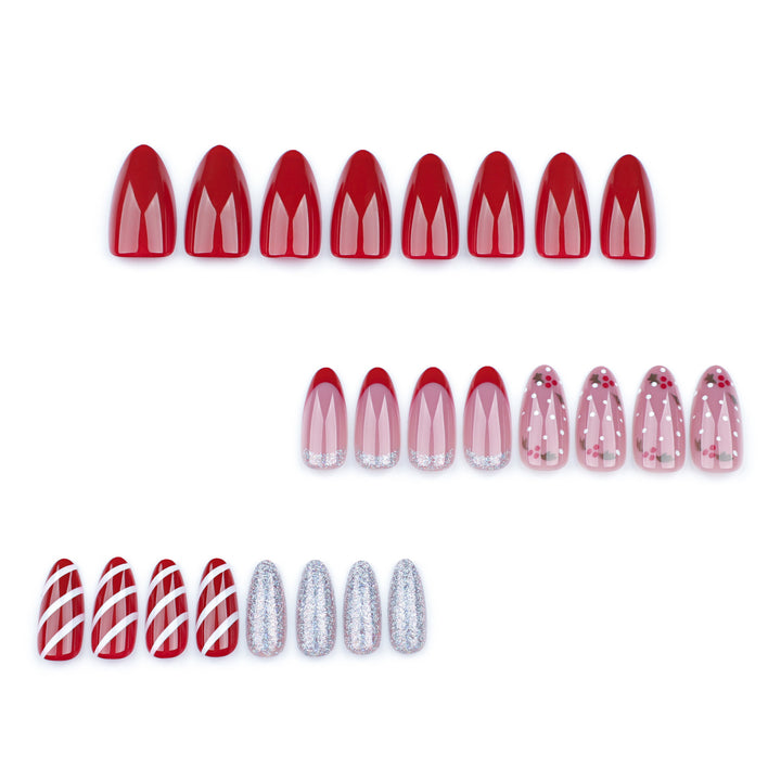 Creative nail art with Christmas motifs Kalsten