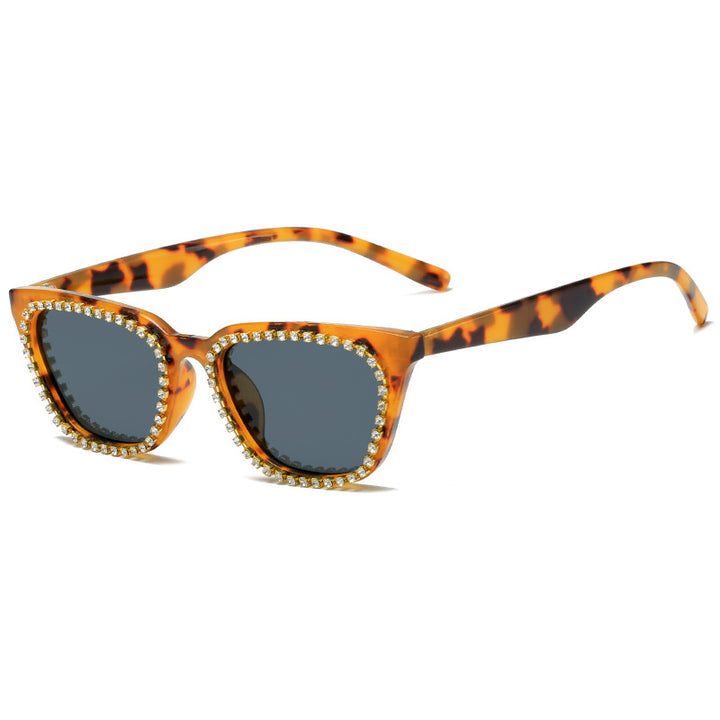 Women's sunglasses with glamorous rhinestone frame Kalsten