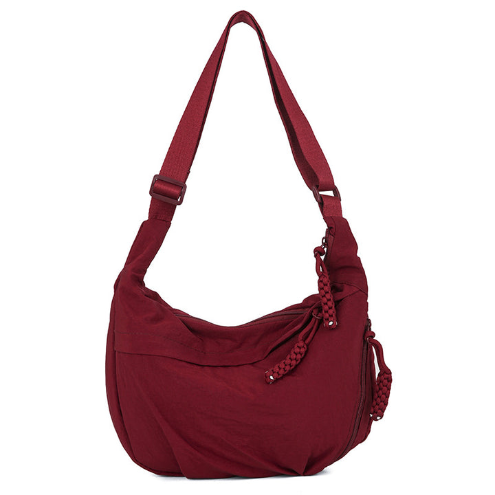 Casual shoulder bag with multifunctional zip pockets Kalsten