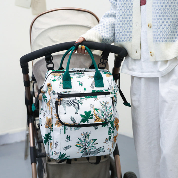 Quilted Multi-Compartment Backpack Kalsten