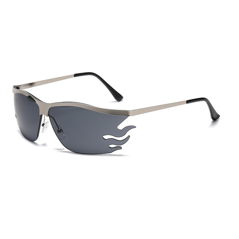 Ladies trendy sunglasses with innovative flame frame Kalsten