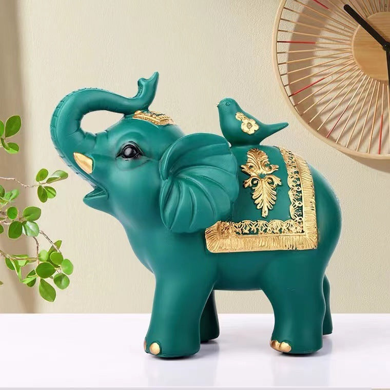 Decorative Elephant Figurine Kalsten