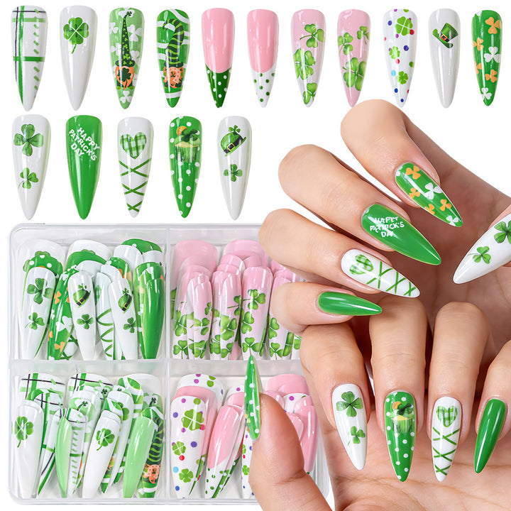 Festive Themed Press-On Nail Art Set Kalsten