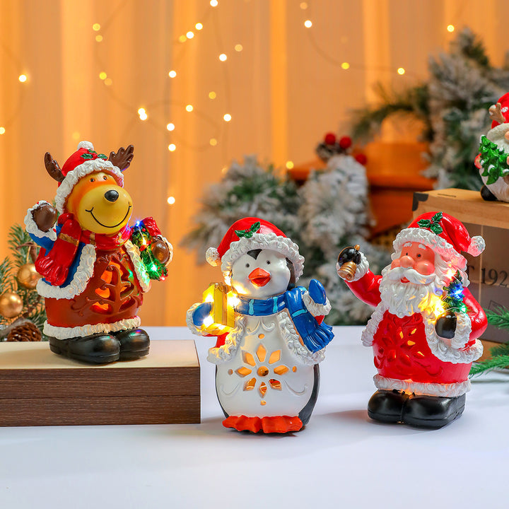 Decorative LED Santa Figurine Kalsten