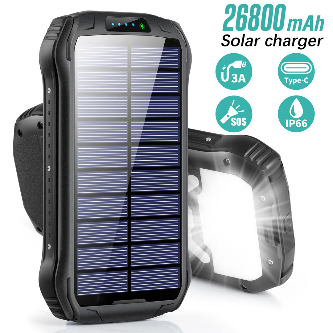 Solar Powerbank with Waterproof Housing and SOS Function Kalsten