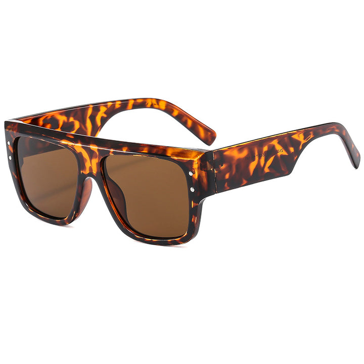 Ladies fashionable sunglasses with rectangular frame and polarized lenses Kalsten