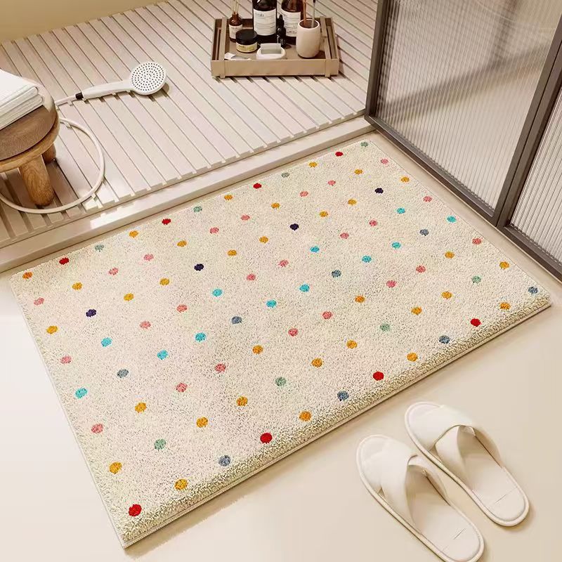 Textured Absorbent Bathroom Mat Kalsten