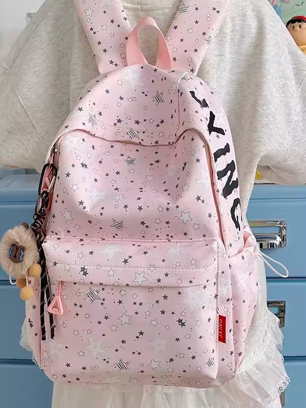 Starry-Themed School Backpack