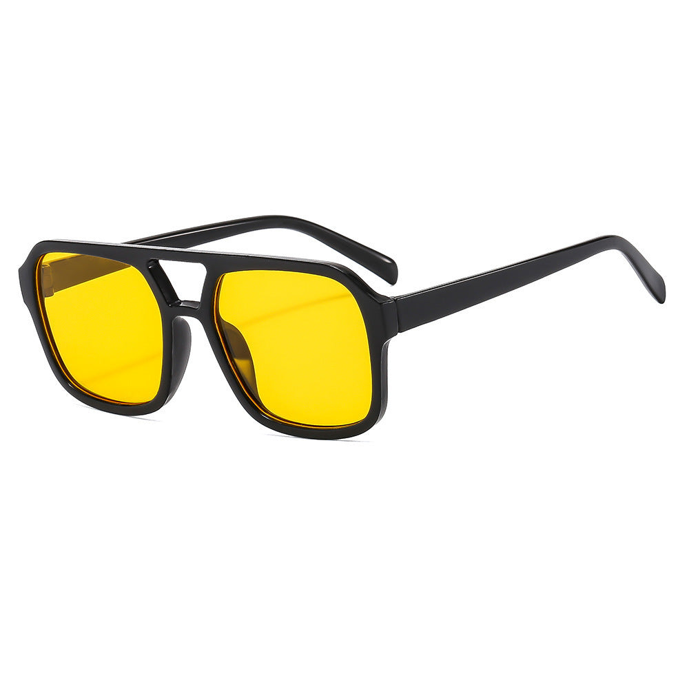 Wide Square Frame Sunglasses Kalsten