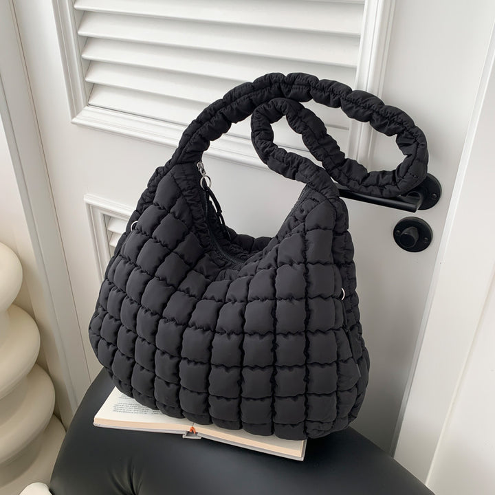 Quilted Casual Hobo Bag