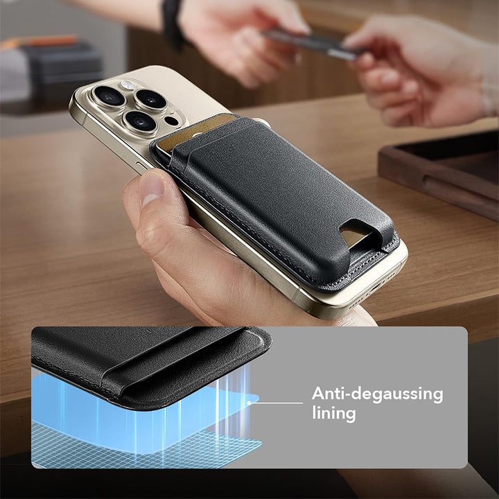 Magnetic Leather Phone Wallet Kalsten