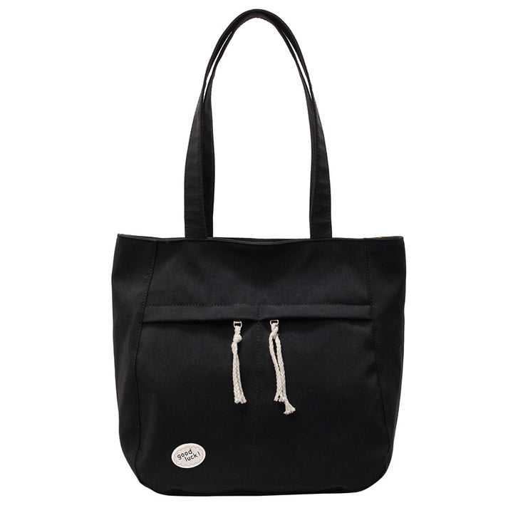 Casual Multi-Pocket Canvas Tote Bag Kalsten
