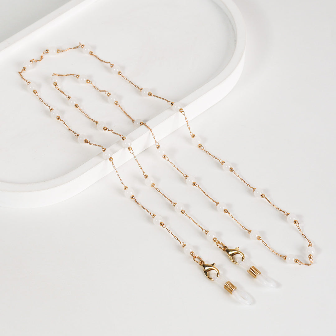 Elegant Beaded Glasses Chain Kalsten