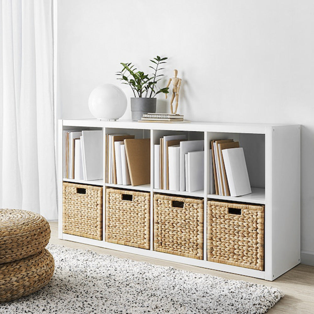 Rustic Decorative Basket Made of Natural Fibers Kalsten