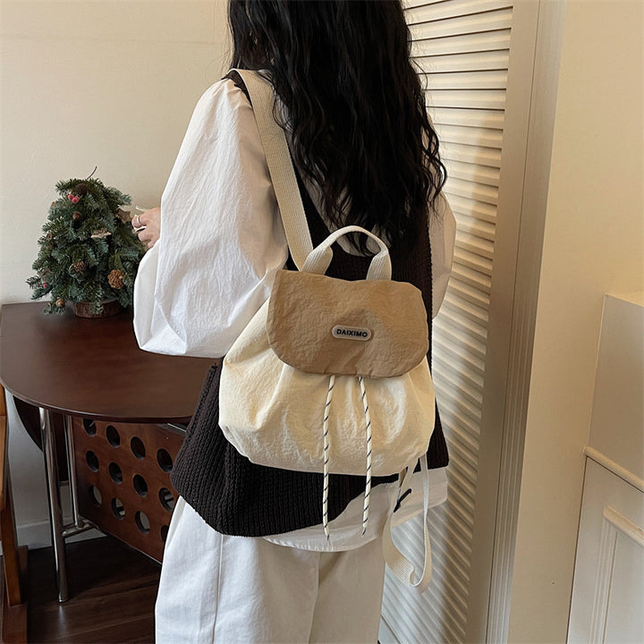 Versatile Drawstring Closure Backpack Kalsten