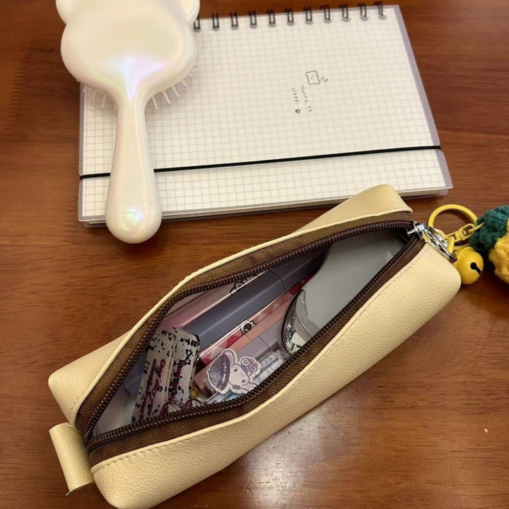 Textured Leather Pencil Case Kalsten